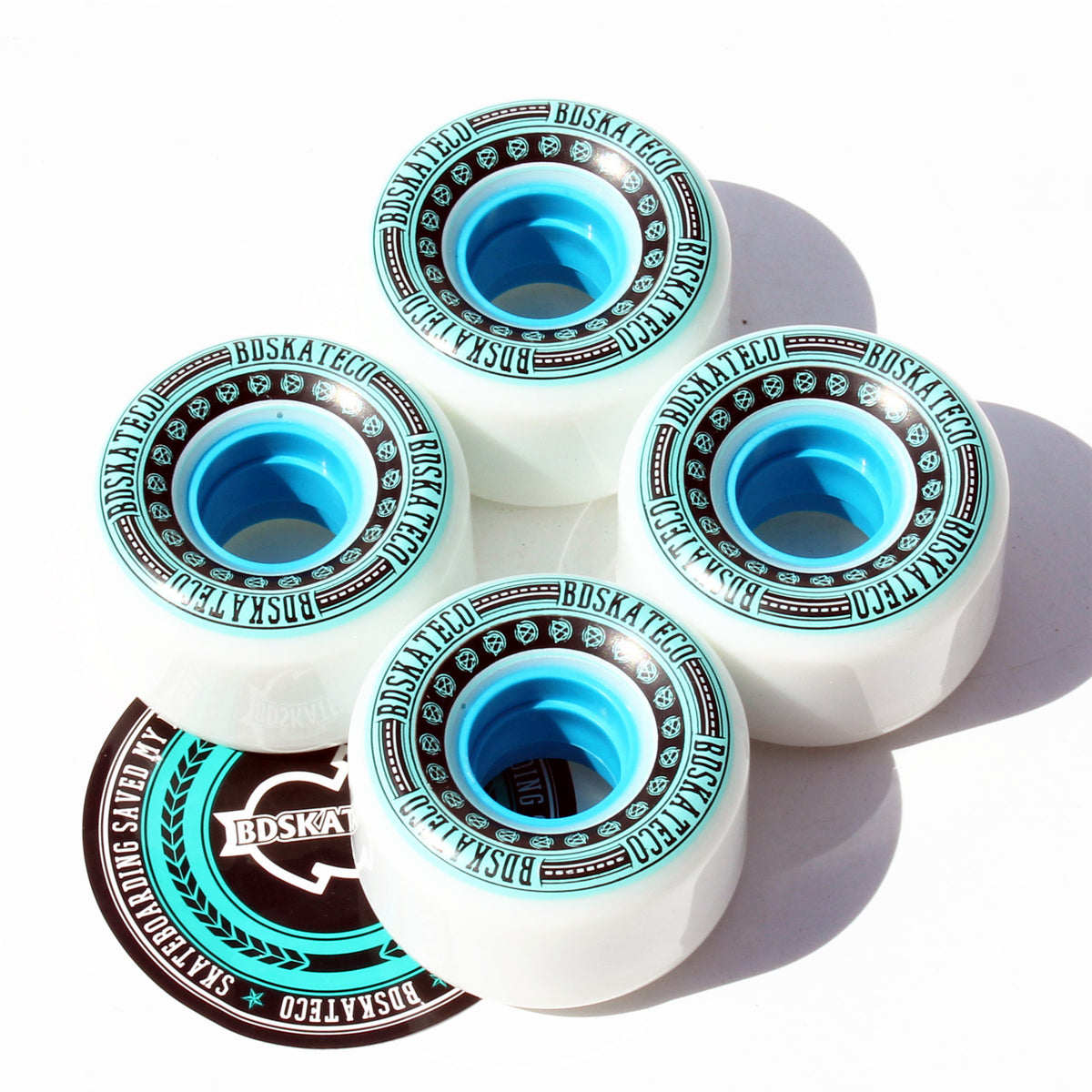 BD Skateboarding Wheels Conical 55mm 85A All Terrain Brand New