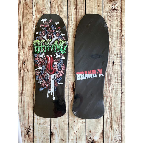 X-Toxic Riot Stick BLACK Skateboard 10"x30"