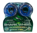 Shark Wheel 60mm 78a  Transparent Sapphire California Roll